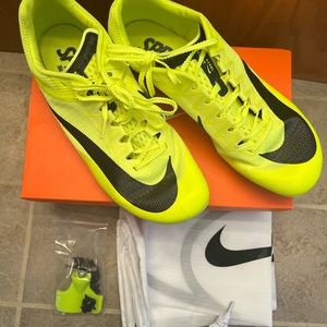 Nike Zoom Rival Sprint Track And Field Spikes Women’s Size 9 Volt